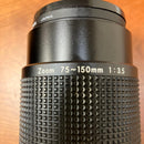 Nikon Lens (Zoom) Series E 75-150Mm 1:3.5