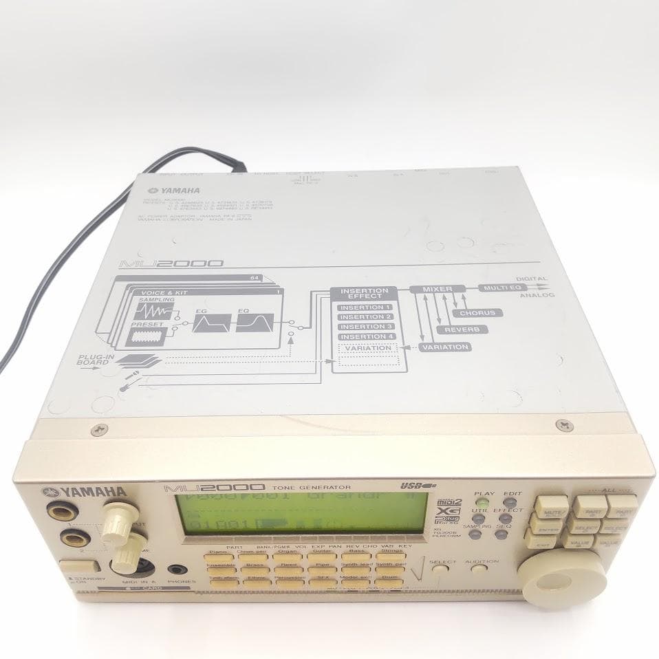 Yamaha Hardware Instruments Mu2000 Xg Dtm
