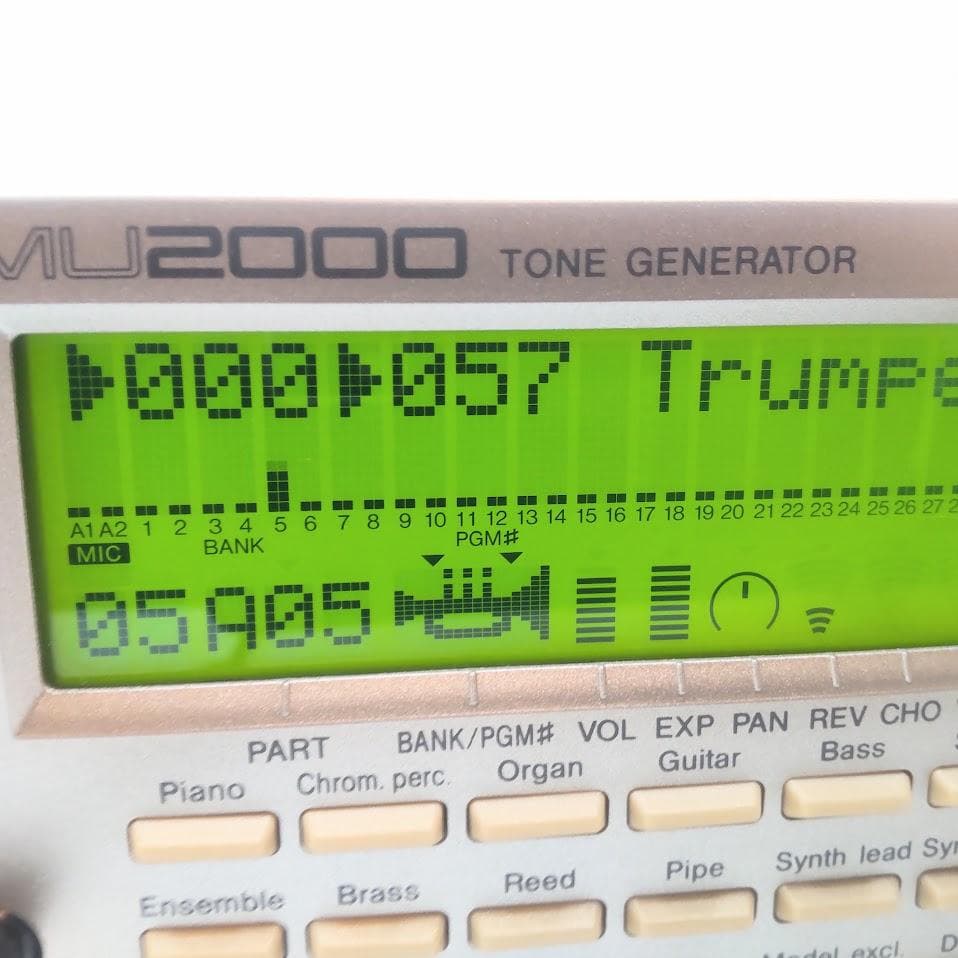 Yamaha Hardware Instruments Mu2000 Xg Dtm