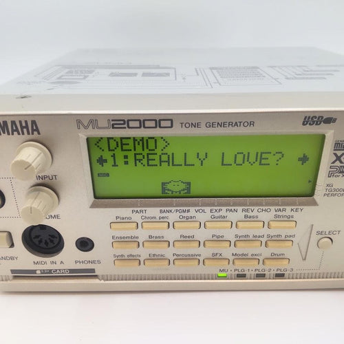 Yamaha Hardware Instruments Mu2000 Xg Dtm