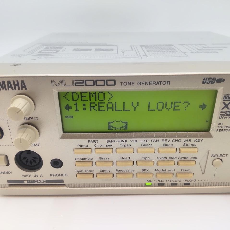 Yamaha Hardware Instruments Mu2000 Xg Dtm
