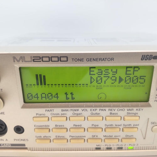Yamaha Hardware Instruments Mu2000 Xg Dtm