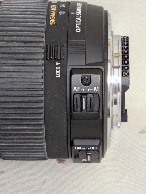 Sigma Zoom Lenses 18-125Mm F3.8-5.6 Dc Os Hsm