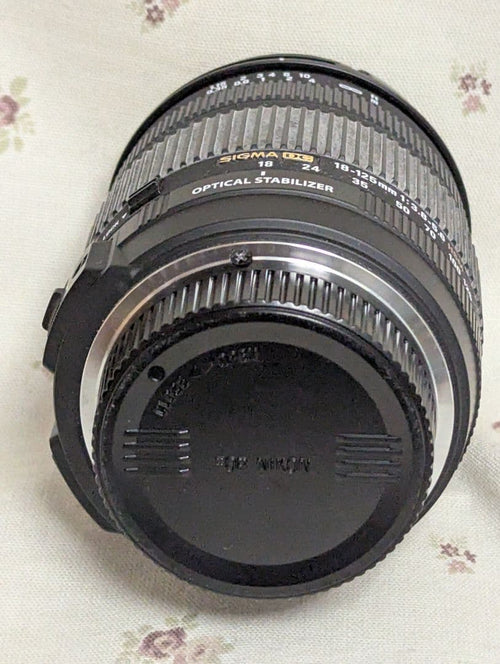 Sigma Zoom Lenses 18-125Mm F3.8-5.6 Dc Os Hsm