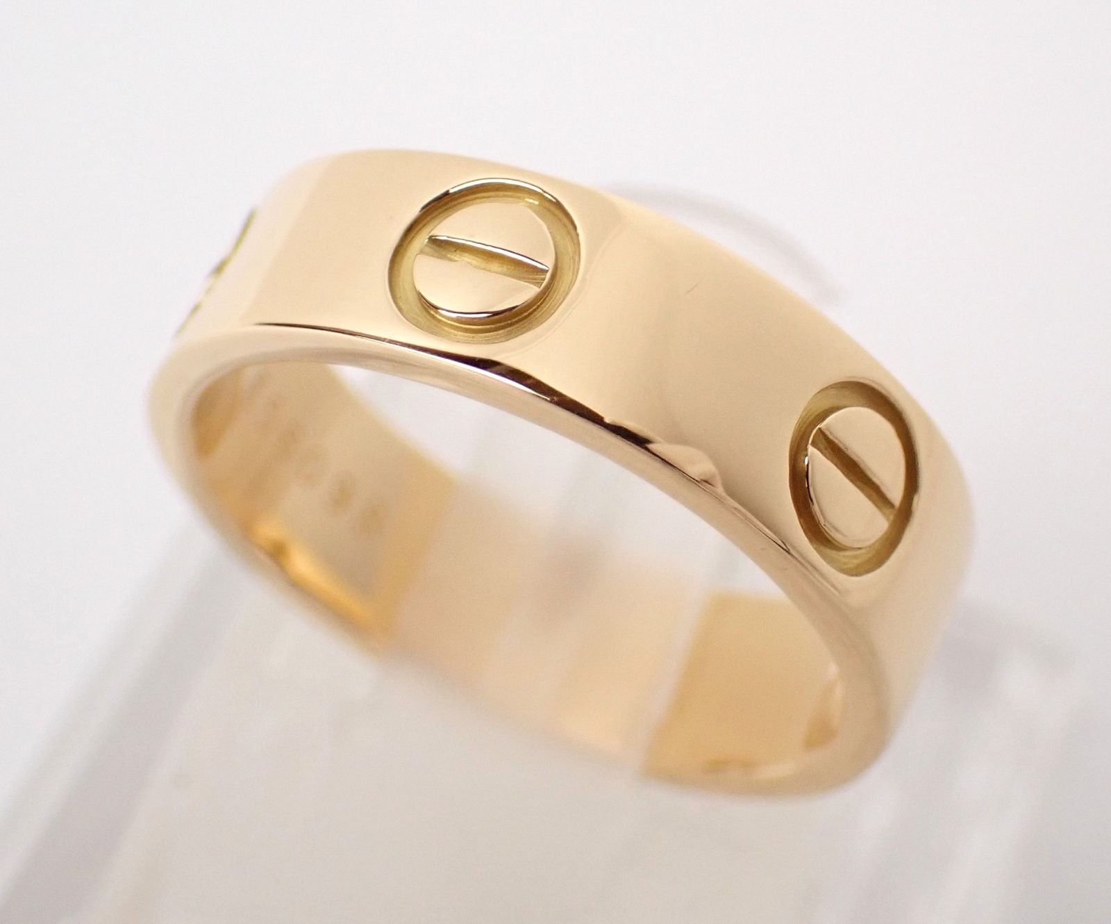 Cartier Ring #51(10 K18Yg 5.9G