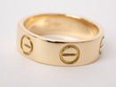 Cartier Ring #51(10 K18Yg 5.9G