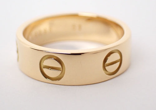 Cartier Ring #51(10 K18Yg 5.9G