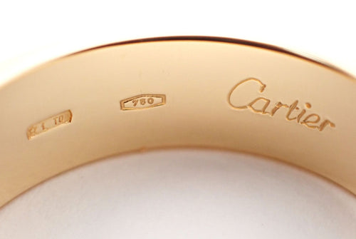 Cartier Ring #51(10 K18Yg 5.9G