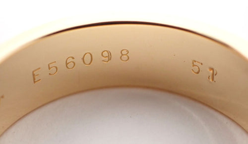 Cartier Ring #51(10 K18Yg 5.9G