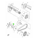 Yamaha Motor Pulley 7 X Cygnus 6 20 9.0G Dl8-We763-00