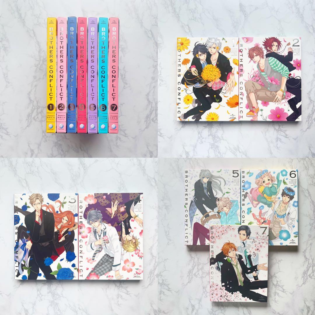 Anime Brothers Conflict Dvd 1~7