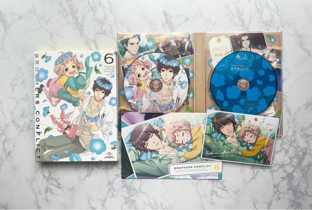 Anime Brothers Conflict Dvd 1~7