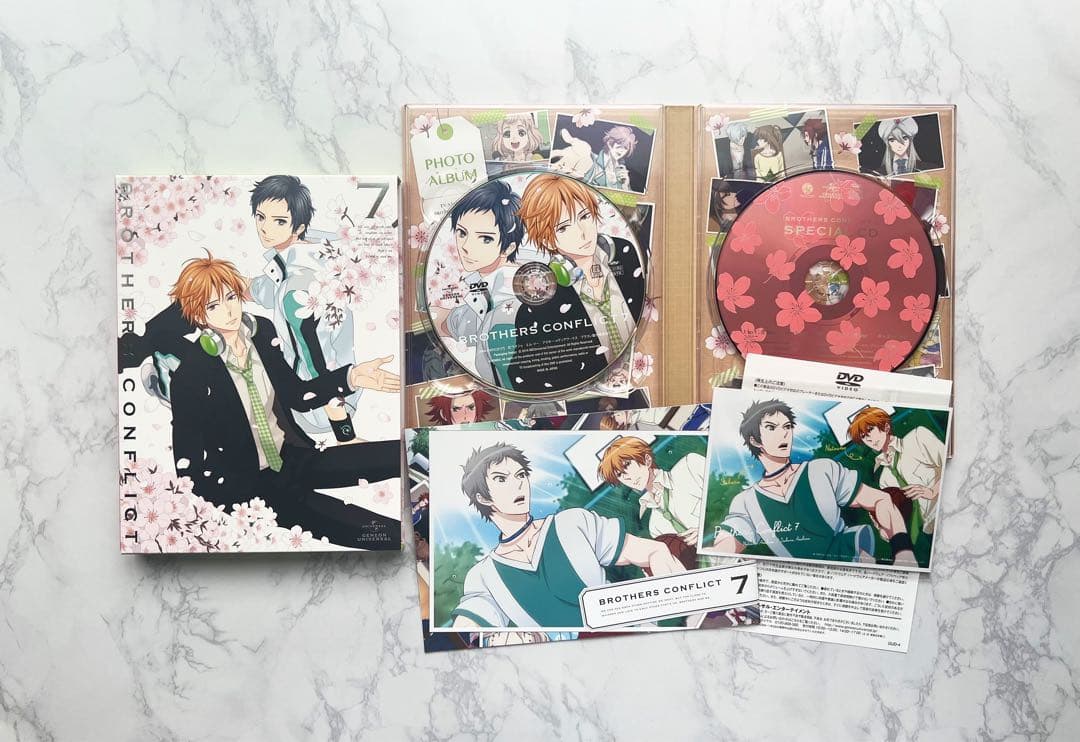 Anime Brothers Conflict Dvd 1~7