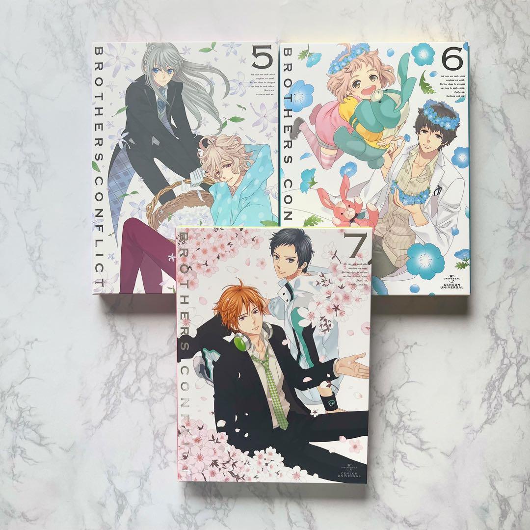 Anime Brothers Conflict Dvd 1~7