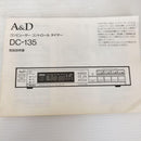 A&D Others Dc-135
