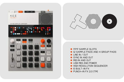 Plug -In Software Teenage Engineering Ep-133 K.O. Ii [128Mb