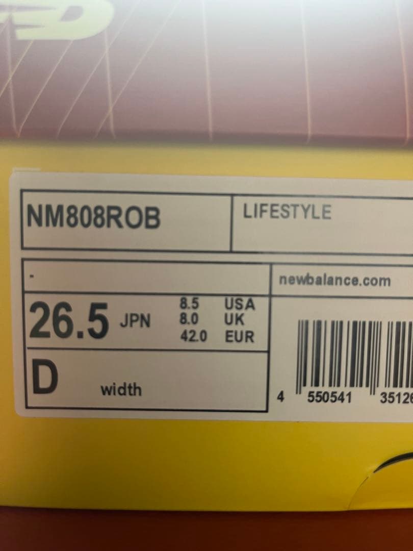 New Balance Sneakers Numeric Roland Tiago Lemos Nm808Rob