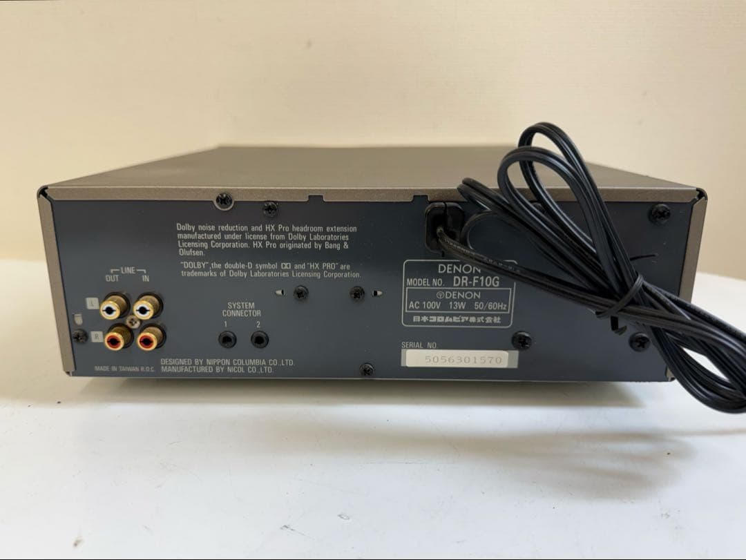 Denon Cd, Md Cassette Decks F10G 4