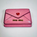 Miu Trifold Wallets 5Mh021 Rosa