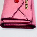 Miu Trifold Wallets 5Mh021 Rosa