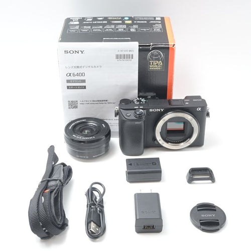 Sony Mirrorless Interchangeable Lips 6400 Ilce-6400L B