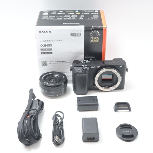 Sony Mirrorless Interchangeable Lips 6400 Ilce-6400L B