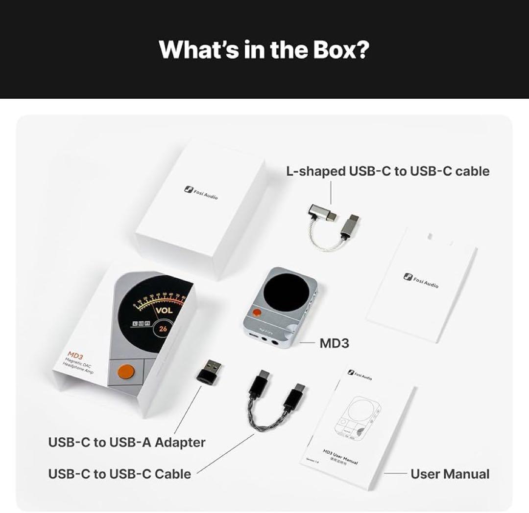 Other Fosi Audio Md3 Magnetic Dac