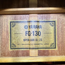 Yamaha Acoustic Guitar Fg-130 Green Label