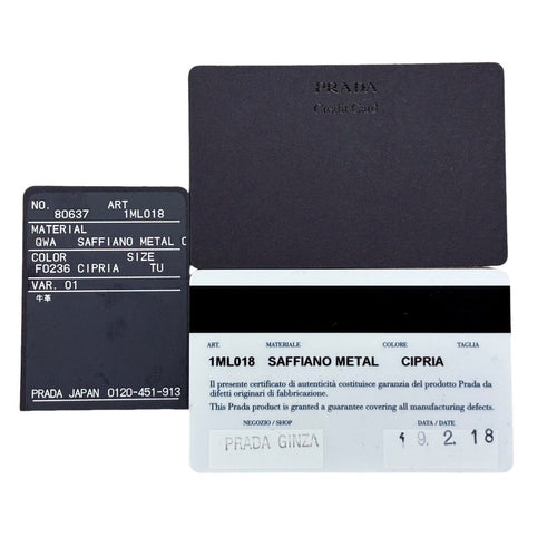 Prada Bi-Fold Wallet 1Ml018 12603K460