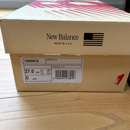 New Balance Sneakers U990Nc6 Made In Usa