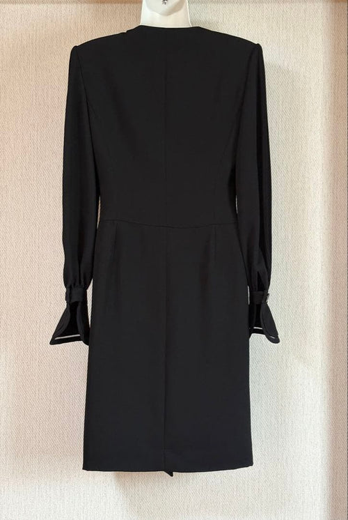 Christian Dior Long-Sleeve Three-Quarter-Sleeve