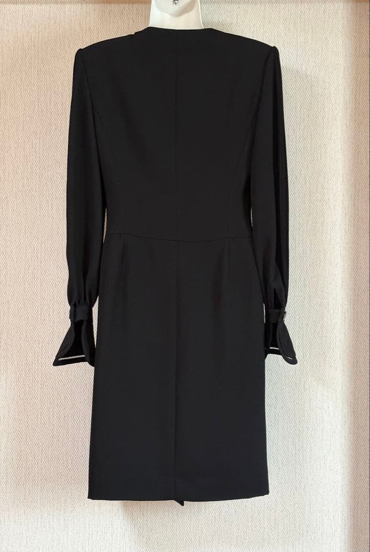 Christian Dior Long-Sleeve Three-Quarter-Sleeve