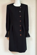 Christian Dior Long-Sleeve Three-Quarter-Sleeve