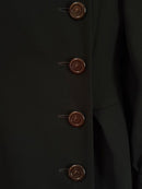 Christian Dior Long-Sleeve Three-Quarter-Sleeve