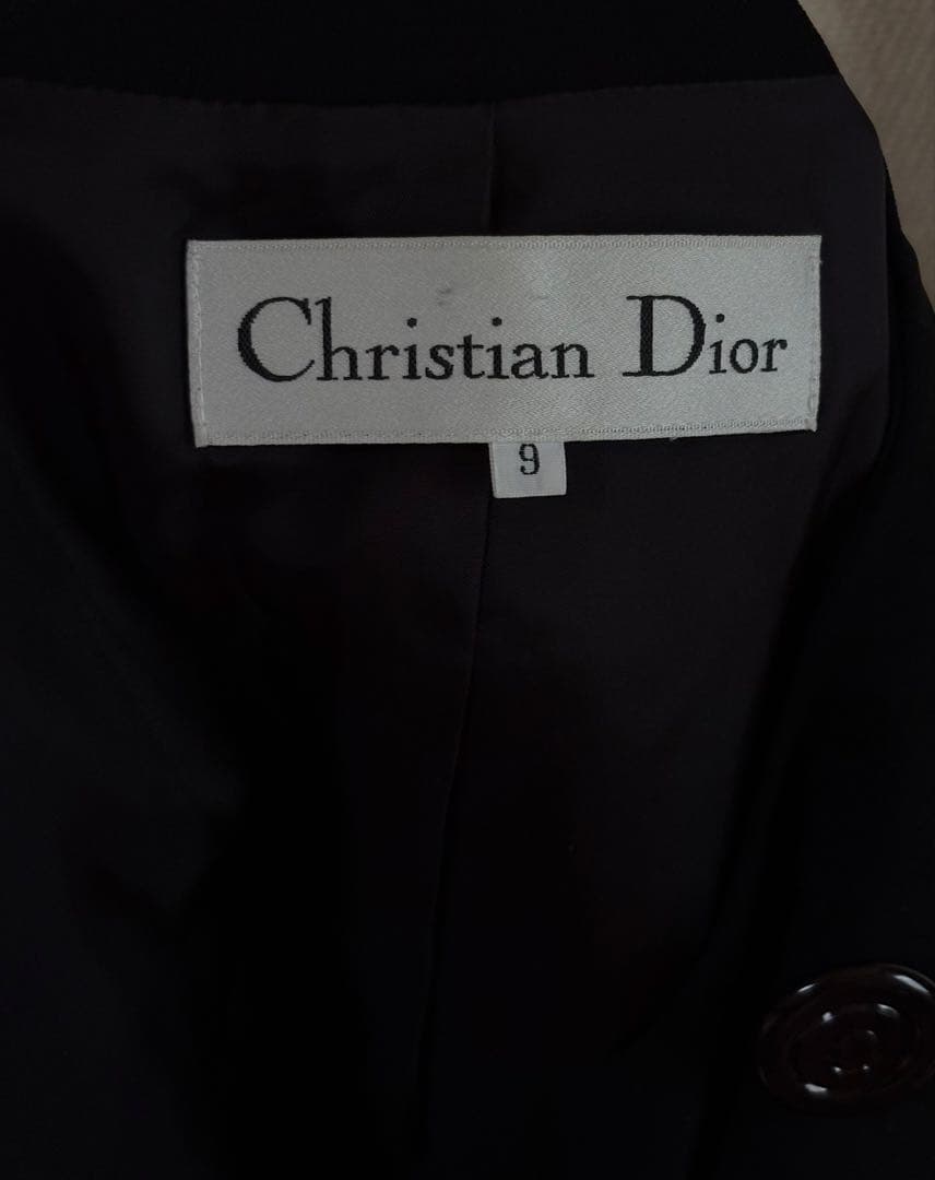 Christian Dior Long-Sleeve Three-Quarter-Sleeve