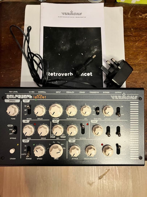Recording Effects Units Vermona Retroverb Lancet