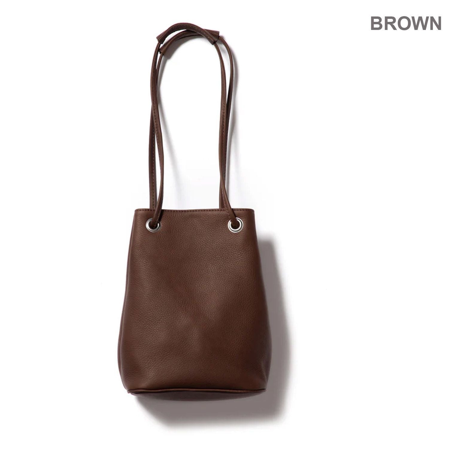 Mr.Olive Tote Bag Waterproof Washable Leather "2Way Small Cylinder Me653