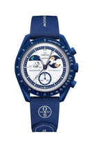 Quartz Watches Omega Swatch Moonswatch Popcorn Navy