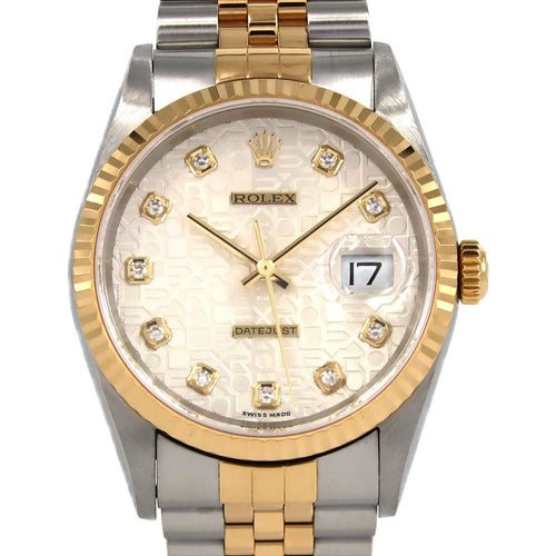 Rolex Automatic Winding Clock 16233G Ssxyg K