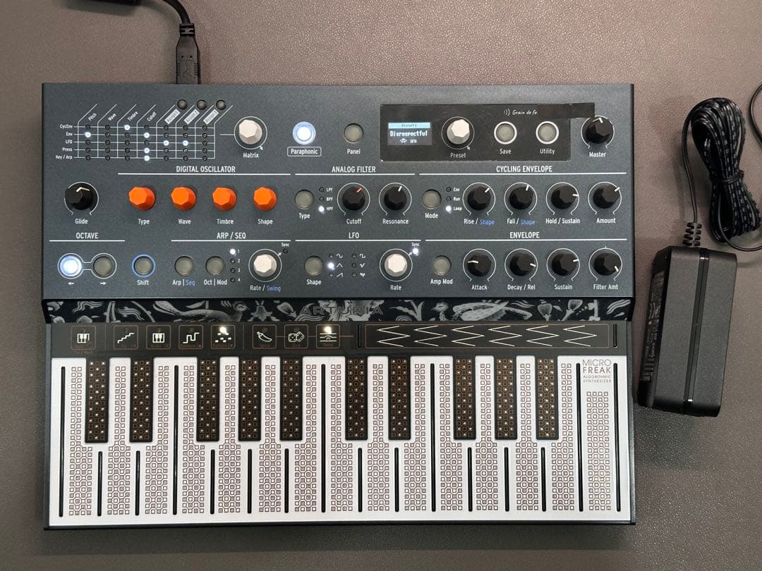 Korg Analog Synthesizer Arturia Microfreak