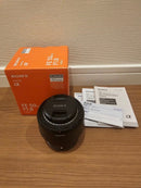 Sony Prime Lenses Fe F1.8 Sel50F18 Nisi
