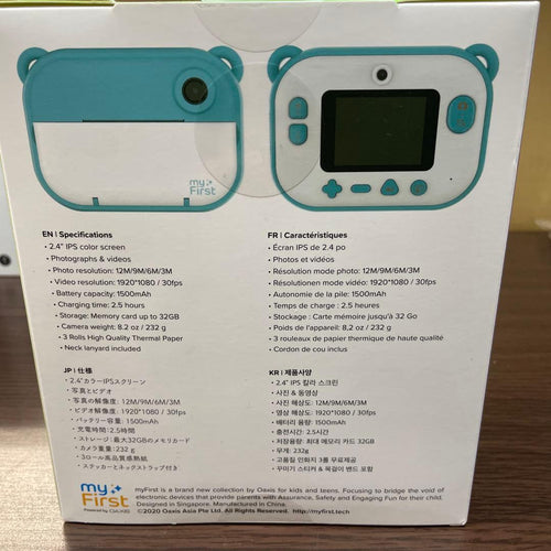 Oaxis Instant Camera Body Myfirst Insta 2