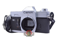 Slr Camera (Film) Canon Ftb Ql #Am3642