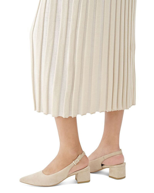 High Heel Pumps Vagabond Shoemakers Womens Marta Leather Slingback Pumpsafari
