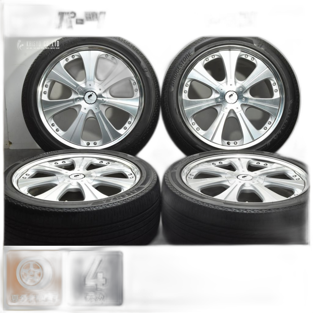Bridgestone 22 Inches 22In 9.5J +53 Pcd150 Lx100 285/40R22 200