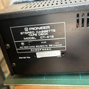 Pioneer Cd, Md Cassette Decks Ct-415