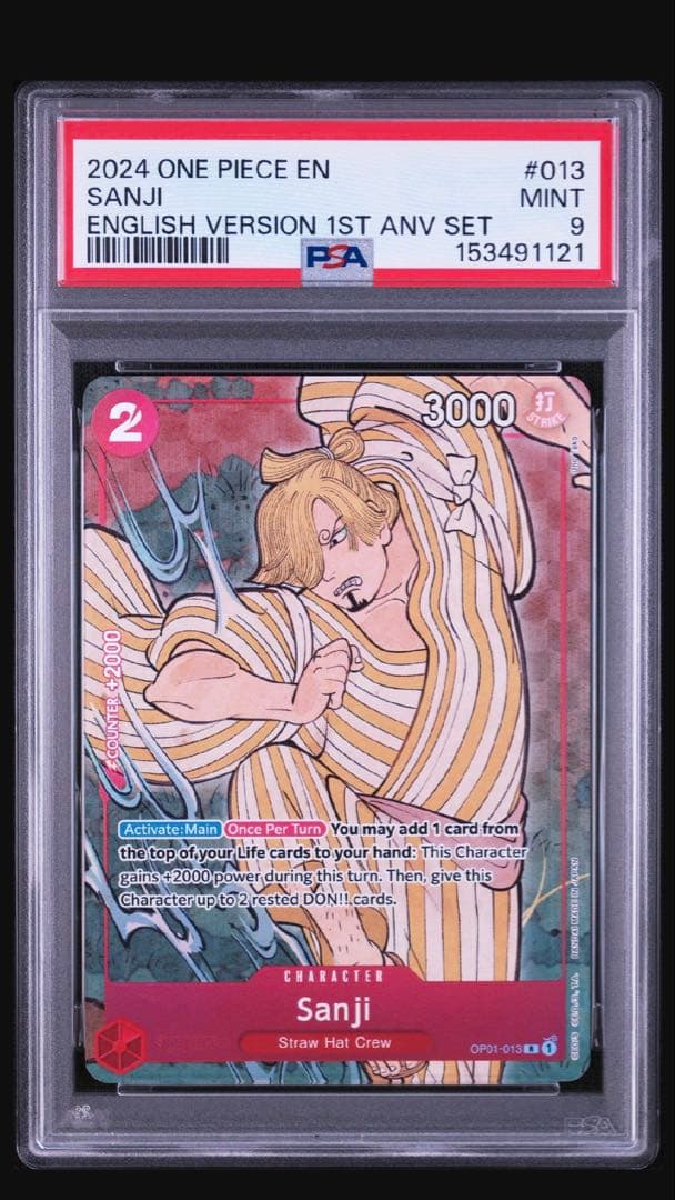 One Piece Card Game Psa 10 1Stanniversary