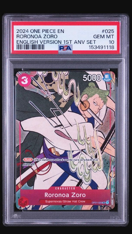 One Piece Card Game Psa 10 1Stanniversary