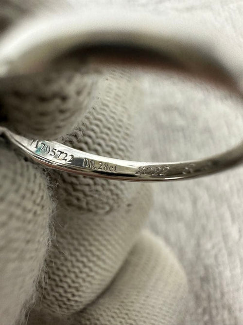Tiffany Ring 0.28Ct Pt950