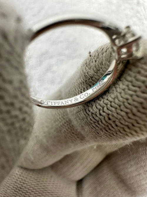 Tiffany Ring 0.28Ct Pt950